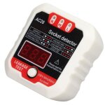 Omabeta testeur de prise lcd testeur de prise de courant  affichage numrique lcd dtecteur bricolage ...