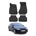 Omac 3d tapis de sol pour audi a4 b9 berline break allroad 2016 - 2025 tpe noir Omac 3d tapis de sol pour audi a4 b9 berline break allroad 2016 - 2025 tpe noir