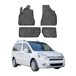 Omac tapis de sol pour citroen berlingo multispace 2009 - 2018 en caoutchouc noir Omac tapis de sol pour citroen berlingo multispace 2009 - 2018 en caoutchouc noir