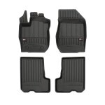 Omac tapis de sol pour dacia sandero ii 2012 - 2020 noir en caoutchouc