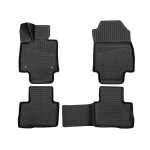 Omac tapis de sol pour toyota rav4 hybrid 2018 - 2024 en caoutchouc noir