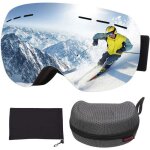 Omasi lunette de ski masque ski sphériques avec double lentille anti - buée protection 100% uv 400 anti ... Omasi lunette de ski masque ski sphériques avec double lentille anti - buée protection 100% uv 400 anti ...