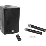 Omnitronic wams - 08bt + uwm - 2hh enceinte pa active 1 set