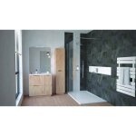 Ondee zen colonne de salle de bain à poser palermo - 35cm - bois - mélaminé - livré en kit Ondee zen colonne de salle de bain à poser palermo - 35cm - bois - mélaminé - livré en kit