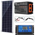 Onduleur 600w 12v / 24v + kit panneau solaire 30w kit de cellules solaires pour camping - car caravane ... Onduleur 600w 12v / 24v + kit panneau solaire 30w kit de cellules solaires pour camping - car caravane ...