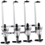 Oneconcept hazzlehov quartett - distributeur de boisson mural style bar professionnel pour bouteilles ...