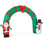 D�coration de no�l gonflable - oneconcept - merry welcome - 250 cm - 5 leds - ext�rieur