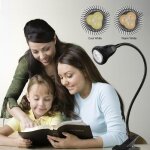 Onever lampe clip bureau led bureau clip led flexible lampe table lumineuse liseuse chevet lumire avec ...