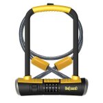 Onguard antivol de vlo bulldog combo dt - 115 x 230 mm - 13 mm + 120 cm x 10 mm