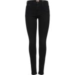 Jean skinny à taille haute noir denim femme - only Jean skinny à taille haute noir denim femme - only