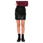 Jupe en simili cuir only onlmaiya - miri cc pnt - noir - m femme