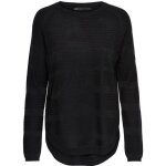 Pull maille structurée - only - femme - jaune - col rond - manches longues Pull maille structurée - only - femme - jaune - col rond - manches longues