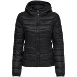 Only veste matelassée à capuche - 2 poches avant - elastique sous chaque manche - femme - noir Only veste matelassée à capuche - 2 poches avant - elastique sous chaque manche - femme - noir