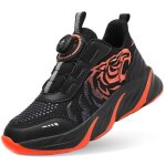 Ootday chaussures pour enfants baskets pour gar�ons running basket outdoor tendance respirant - orange ...