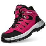 Ootday chaussures de randonn�e homme femme - imperm�able r�sistant � lusure confort respirant - rose