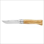 Opinel n� 9 manche 11 cm olivier - anneau de securite