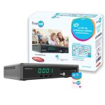 Optex d�codeur tv satellite hd enregistreur usb + carte fransat pc7 (satellite eutelsat)