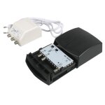 Optex electronique - kit pramplificateur 2 entres uhf / uhf 1 sortie + alimentation 12 v