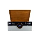 Optex platine vinyle vintage coffret en bois 7 en 1 bluetooth Optex platine vinyle vintage coffret en bois 7 en 1 bluetooth
