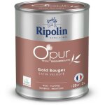 Opur murs boiseries radiateurs gold bauges satin velout� - ripolin - 2 l