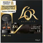 Lor barista double ristretto intensit� 11 caf� capsules x10 compatibles lor barista