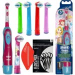 Brosse  dents lectrique - oral - b - stages power princesses - enfant 3 ans et plus - 5 embouts inclus ...
