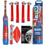 Brosse  dents lectrique enfant - oral b - stages power cars - avec 5 brossettes - timer intgr