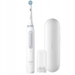 Brosse a dents electrique - oral - b - io series 4 quite white - technologie magnetique - 4 modes - etui ...