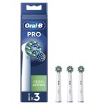 Oral - b pro cross action brossettes pour brosse À dents pack de 3 unités Oral - b pro cross action brossettes pour brosse À dents pack de 3 unités