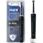 Oral - b vitality pro brosse À dents Électrique noire 1 brossette Oral - b vitality pro brosse À dents Électrique noire 1 brossette