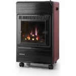 Chauffage � gaz - orbegozo - hbf95 - 3500w - effet flamme - rouge