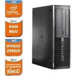 Ordinateur de bureau hp elite 6000 dual core 8 go ram 250 go disque durpc de bureau reconditionn�windows ...