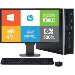 Ordinateur de bureau hp elite 6200 dual core 4 go ram 500 go disque dur �cran 22 pouceswindows 7