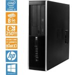 Ordinateur de bureau hp elite 8100 core i5 8 go ram 250 go disque dur pc de bureau reconditionn�w10