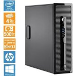 Hp - prodesk 400 g1 - processeur pentium dual core - ram 4 go - stockage 500 go - ordinateur de bureau ...