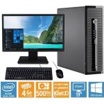 Ordinateur de bureau hp prodesk 400 g1 - pentium dual core g - 4 go ram - 500 go disque dur - 19 pouces ...