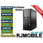 Ordinateur bureau hp z200 workstation core i3 cpu 5403 / 07 ghz - hdd 160 go ram 4go / unit central ...