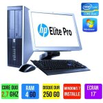 Ordinateur hp elitebook 6000 - core duo - 4 go ram - 250 go disque dur - plat 17 pouces - windows 7 pro ...