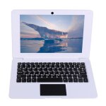 Ordinateur portable 10. 1 pouces android 12 2gb + 64gb quad core wifi bluetooth noir blanc yonis