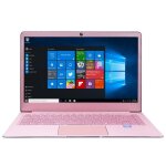 Ordinateur portable windows 11 intel quad core ultrabook 14 pouces 8go + 256go rose yonis