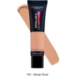 Loral paris infaillible 24h matte cover fond de teint haute couvrance matifiant / lger 145 beige ros ...