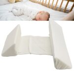 Oreiller de coin pour bb salalis - confortable et scuris pour un sommeil paisible - blanc