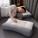 Oreiller ergonomique cervical en fiber de soja - omabeta - pour les douleurs au cou et aux épaules Oreiller ergonomique cervical en fiber de soja - omabeta - pour les douleurs au cou et aux épaules
