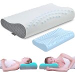 Oreiller cervical ergonomique en mousse à mémoire de forme - anti ronflement & anti douleur - sommeil ... Oreiller cervical ergonomique en mousse à mémoire de forme - anti ronflement & anti douleur - sommeil ...