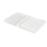 Oreiller extra plat - inphysio - 58x38x7 cm - mousse � m�moire de forme - ergonomique - antiacarien