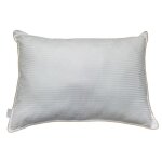 Oreiller fjord grand hotel d�houssable ferme comduv satin de coton ray� lestra - oreiller 50 x 70 cm