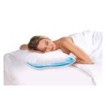 Oreiller - lanaform - aqua pillow - confort mdium - lavable - 70x50x13. 5 cm