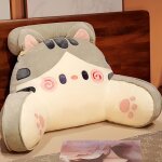 Oreiller de lecture - marsee - 70x50cm - mousse  mmoire de forme - ergonomique - confort moelleux