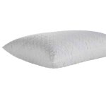 Oreiller memoire de forme 70x50cm 100%polyester blanc