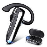 Oreillette bluetooth oreillette sans fil pour t�l�phones portables avec �tui de charge oreillette mains ...